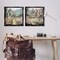 Stupell Industries Quaint French Country Garden 2 pc Framed Floater Canvas Wall Art Set Design by RileyB